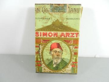 Simon Arzt Egyptische sigaretten blik 