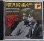 Mozart: Concerten voor 2 & 3 Piano's - Perahia, Lupu, Ophalen of Verzenden, Classicisme, Gebruikt, Kamermuziek