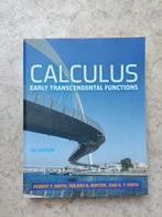 Calculus early transcendental functions Robert T. Smith 5th, Ophalen of Verzenden, Beta, Zo goed als nieuw, WO