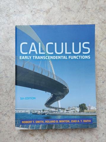 Calculus early transcendental functions Robert T. Smith 5th  beschikbaar voor biedingen