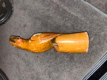 Oude  uit 1920 ! Houten Papegaai - Handgesneden beschikbaar voor biedingen