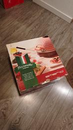 *** Pizzarette Original - Nieuw - 6 persoons ***, Ophalen of Verzenden, Uitneembare platen, Nieuw