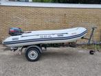 Valiant D340 RIB – Hypalon | Yamaha 25pk | Trailer op maat, Watersport en Boten, Ophalen, 10 tot 30 pk, Gebruikt, 3 tot 6 meter