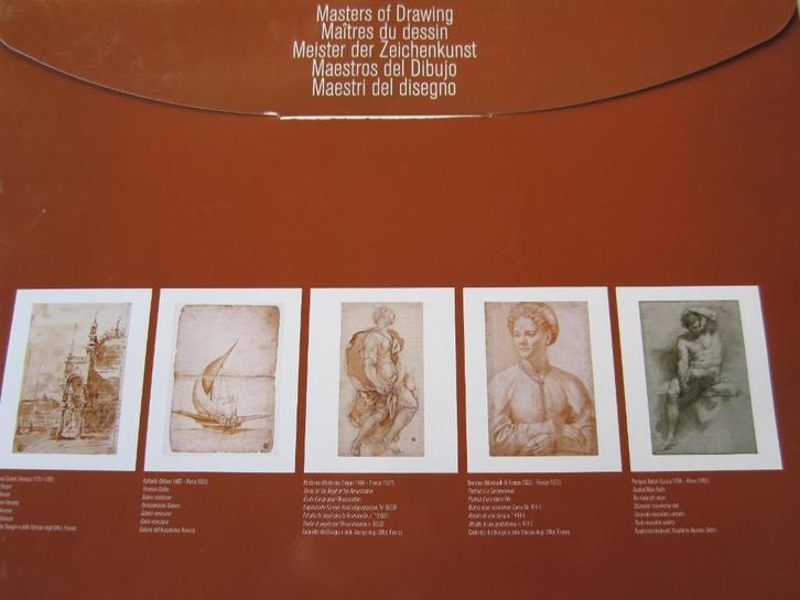 Scala group Map Masters of drawings met 5 posters, Huis en Inrichting, Woonaccessoires | Overige, Zo goed als nieuw, Verzenden