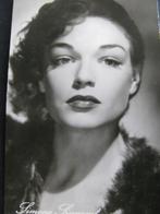 Oude Foto Verzamel Kaart - Simone Signoret, Verzenden, 1940 tot 1960, Sterren en Beroemdheden