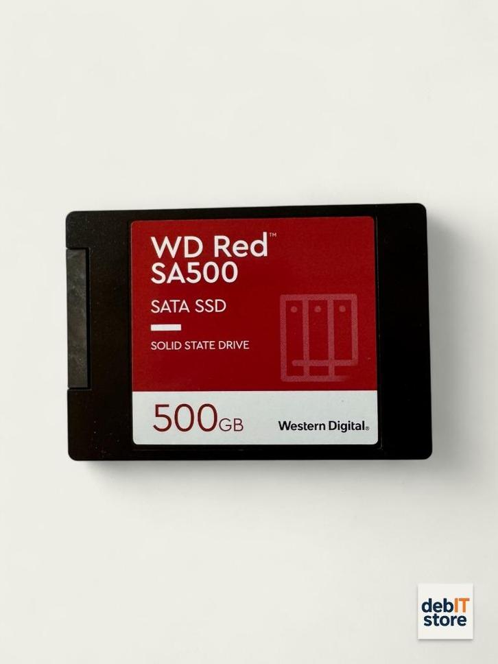 WD Red 500gb SSD - SA500 Sata SSD, Computers en Software, Harde schijven, Zo goed als nieuw, Laptop, SSD, SATA, Ophalen of Verzenden