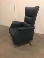 Prominent sta op stoel Wilson donkerblauw leder, Diversen, Ophalen of Verzenden, Zo goed als nieuw