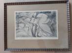 Jan Toorop  'alleen de christus kan ons redden', Antiek en Kunst, Kunst | Etsen en Gravures, Ophalen of Verzenden