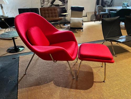 Womb Chair, Eero Saarinen, Huis en Inrichting, Stoelen, Zo goed als nieuw, Eén, Ophalen