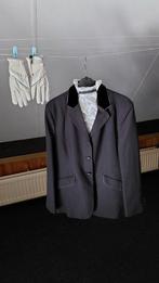 Equitheme wedstrijdjasje maat 44 grijs, Dieren en Toebehoren, Paardrijkleding, Gebruikt, Dressuur, Ophalen of Verzenden, Dames