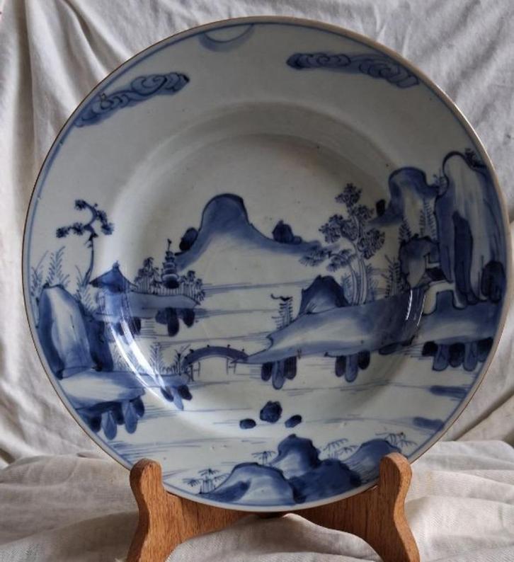 Antiek Chinees bord Kangxi, Antiek en Kunst, Antiek | Porselein, Ophalen of Verzenden