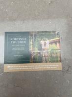 6 vouchers Hezemeer Be wellness Sauna, Tickets en Kaartjes, Twee personen, Cadeaubon, Spa of Sauna