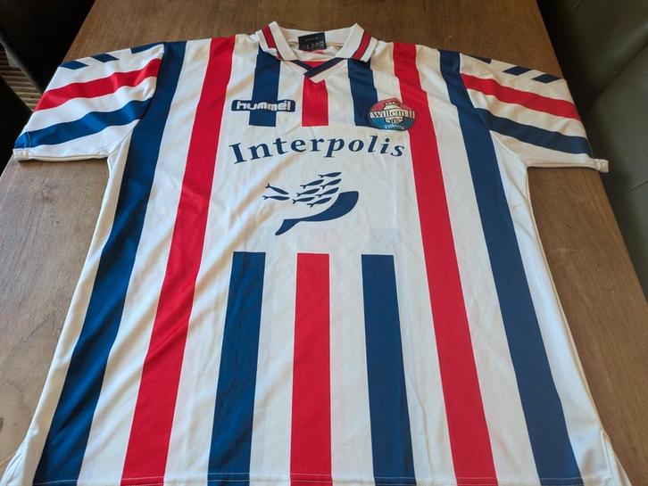Voetbalshirt Willem II vintage shirt 1998 Zeldzaam, Sport en Fitness, Voetbal, Zo goed als nieuw, Shirt, Maat XL, Ophalen of Verzenden
