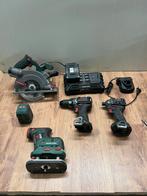 Parkside Performance 20V Accu’s + Lader, Doe-het-zelf en Verbouw, Gereedschap | Boormachines, Ophalen of Verzenden, Zo goed als nieuw