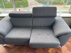 Almada 2.5 Zits Bank - Roswell Stof Onyx, Ophalen, Gebruikt, Driepersoons, 75 tot 100 cm