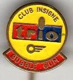 Speldje CLUB INSIGNE TRIO BUBBLE GUM (A2), Verzenden, Gebruikt, Overige onderwerpen