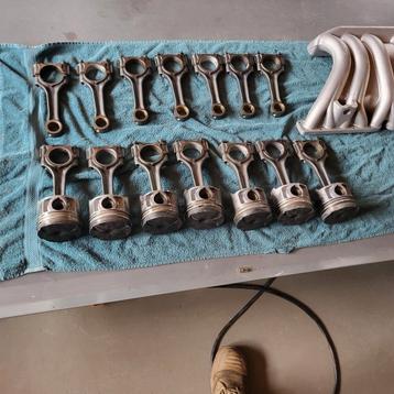 Om606-Om605 turbo zuiger en drijfstangen beschikbaar voor biedingen