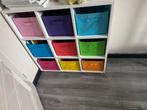 Vakkenkast met gekleurde opbergbakken, Huis en Inrichting, Kasten | Overige, Ophalen, Zo goed als nieuw