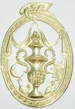 Schuifstuk vaas of vadertje tijd latoen messing, Friese klok, Antiek en Kunst, Ophalen of Verzenden