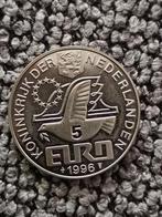 Zilveren 5 Euro Munt 1996 - Willem Barentsz, Postzegels en Munten, Munten | Nederland, Koningin Beatrix, Zilver, Euro's, Ophalen of Verzenden