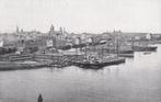 amsterdam  boten panorama  ca 1950, Ophalen of Verzenden, Noord-Brabant