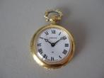 Heno zakhorloge - mechanisch - Mona Lisa, Ophalen of Verzenden, Overige materialen, Hanger, Verguld