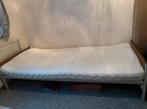 Bed met matras 90x200, Ophalen, 90 cm, Eenpersoons, Wit