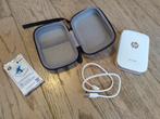HP Sprocket Printer (zink, bluetooth) + hoesje, Computers en Software, Pocketprinters, Ophalen of Verzenden, Zo goed als nieuw
