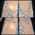 4x A4 vellen kerst statische raamstickers nieuw, Ophalen of Verzenden, Nieuw