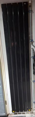 Designradiator - Tera premium- hoogglans zwart- 1800x376, Ophalen, 500 tot 800 watt, Radiator, Nieuw