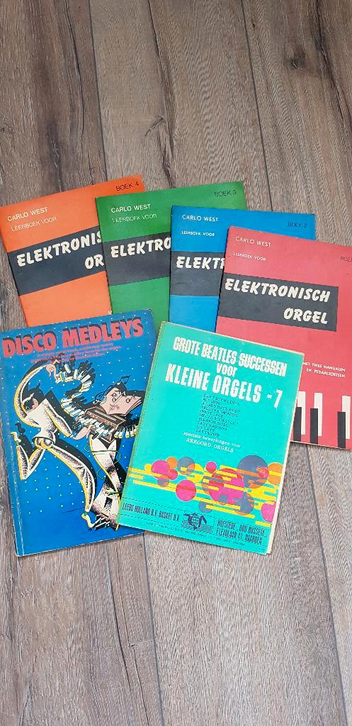 Bladmuziek elektronisch orgel, Muziek en Instrumenten, Bladmuziek, Gebruikt, Les of Cursus, Populair, Orgel, Ophalen