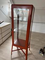 Ikea fabrikör vitrinekast rood, Ophalen, Zo goed als nieuw, 25 tot 50 cm, 50 tot 100 cm