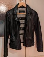 Oakwood leather jacket / leren jas, Zwart, Ophalen of Verzenden, Zo goed als nieuw, Oakwood