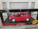 Autoart Citroën C4 WRC Plain Body 2007 1/18 in ovp, Ophalen of Verzenden, Zo goed als nieuw, Auto, Autoart