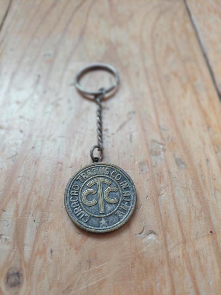 Vintage Curaçao Trading Co. Sleutelhanger, Verzamelen, Sleutelhangers, Gebruikt, Stad of Land, Ophalen of Verzenden