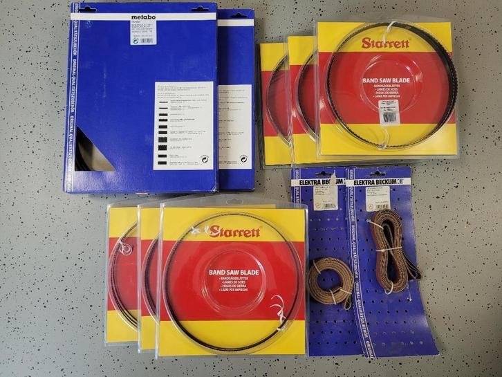 Lintzaagblad - zaagband Metabo Starrett voor bandzaagmachine, Doe-het-zelf en Verbouw, Gereedschap | Zaagmachines, Zo goed als nieuw