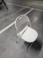 Witte klapstoelen, Huis en Inrichting, Stoelen, Ophalen, Gebruikt, Twee, Wit