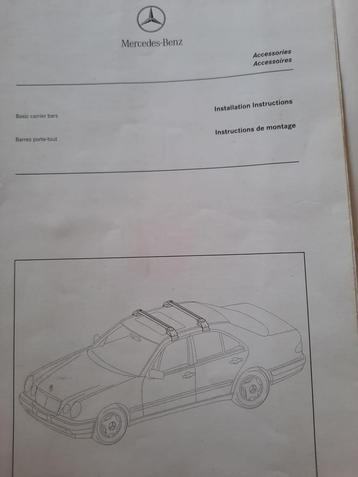 Mercedes-Benz W210 Dakdragers Alustyle beschikbaar voor biedingen