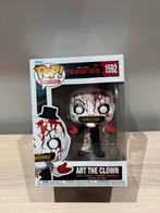 Art the Clown (Bloody) #1592 Funko Pop! Terrifier, Funko Europe, Nieuw, Ophalen of Verzenden, 4th floor, 1 Queen Caroline St, London W6 9YN, Verenigd Koninkrijk