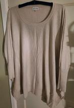 Reinders knitwear Loesje trui Beige Crème - One Size, Reinders, Beige, Maat 42/44 (L), Ophalen of Verzenden