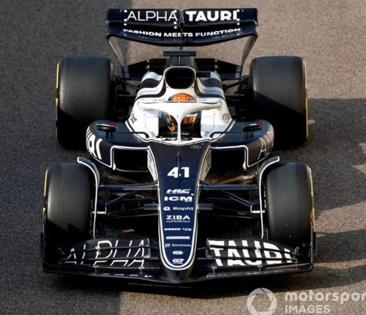 Nyck de Vries 2022 Abu dhabi test Minichamps 1/18, Hobby en Vrije tijd, Modelauto's | 1:18, Nieuw, Auto, MiniChamps, Ophalen of Verzenden