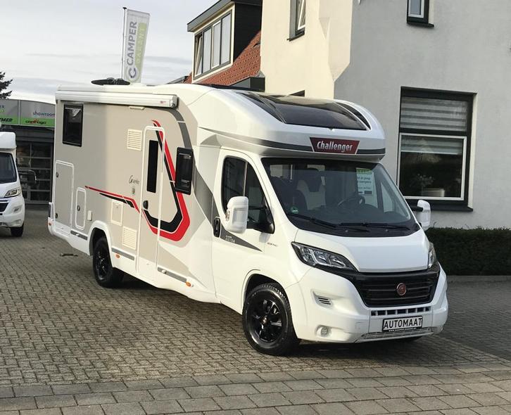 Challenger GRAPHITE 337 VIP EDITION # 9T Automaat #16000KM #, Caravans en Kamperen, Campers, Bedrijf, tot en met 4, Half-integraal