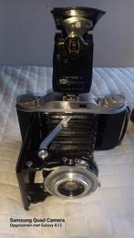 Vintage Agfa Lux Camera met Flitser en Accessoires, Ophalen of Verzenden, Gebruikt, Compact, Overige Merken