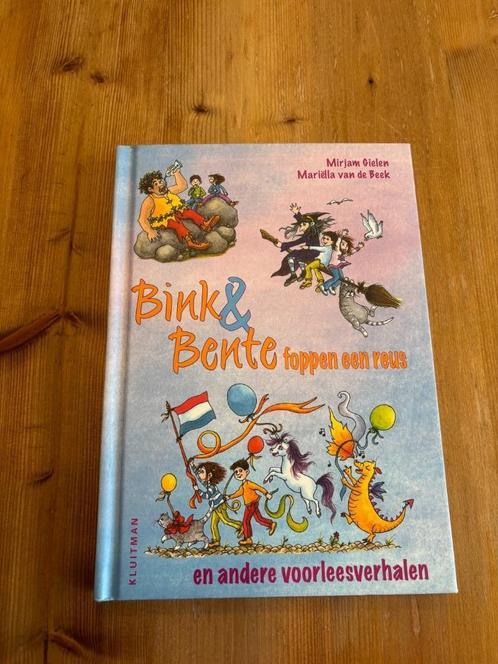 Bink en Bente foppen een reus e.a. voorleesverhalen M.Gielen, Boeken, Kinderboeken | Kleuters, Zo goed als nieuw, Sprookjes, 5 of 6 jaar