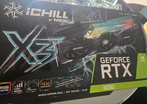 RTX 3090 INNO3D iChill, Computers en Software, Videokaarten, Zo goed als nieuw, Nvidia, PCI, GDDR6, Ophalen of Verzenden