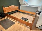 Bed ombouw grenen, Gebruikt, Bruin, Tweepersoons, Ophalen of Verzenden