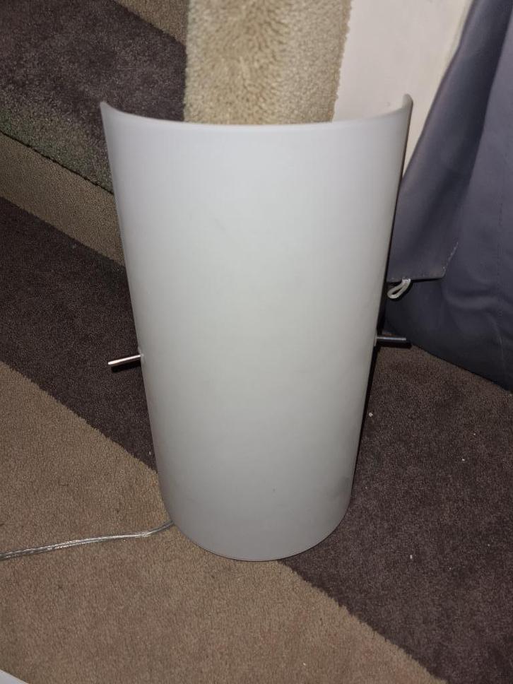 Wandlamp, Huis en Inrichting, Lampen | Wandlampen, Zo goed als nieuw, Glas, Metaal, Ophalen