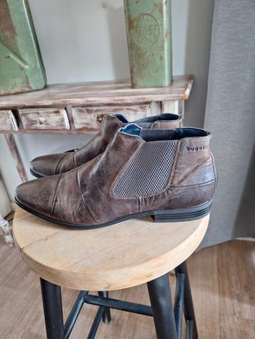 ➕ Bugatti Chelsea boots heren schoenen maat 43 beschikbaar voor biedingen