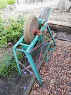 Slijpsteen voor maaibalk, Ophalen