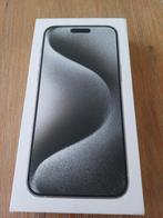 iphone 15 Pro Max 512Gb Titanium White Ongeopend met Bon, Telecommunicatie, Mobiele telefoons | Apple iPhone, Nieuw, Zonder abonnement